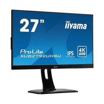 Image of Iiyama prolite 27 4k 3840 x 2160 ips black ultra piatto Monitor Informatica