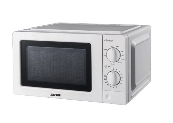 Image of Zephir zhc20m forno microonde combinato con grill 20lt 1100+900w bianco Forni Elettrodomestici