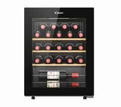 Candy CWC023 cantinetta vino 23 bottiglie nero