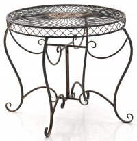 CLP Tavolo da giardino Sheela bronzo