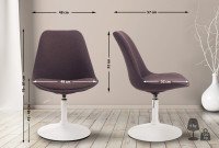 CLP Sedia Maverick W tessuto marrone