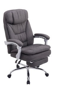 CLP XL Sedia da ufficio Troy tessuto grigio scuro