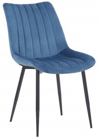 CLP Sedia Rahden Samt blu