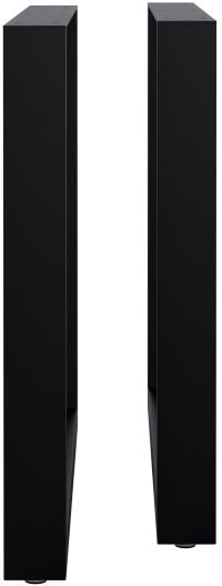 CLP 2x Tischbeine Ilkan, 90 cm nero