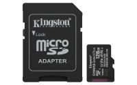 Kingston SDCS3/128GB MICRO SD 128GB CON ADATTATORE CANVAS P