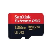 SanDisk Extreme PRO microSDXC UHS-I GB 128GB + SD SDSQXCD-