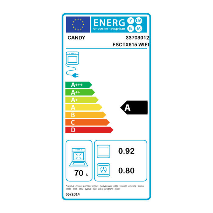 Candy Fsctx615 Forni da Incasso - Epto