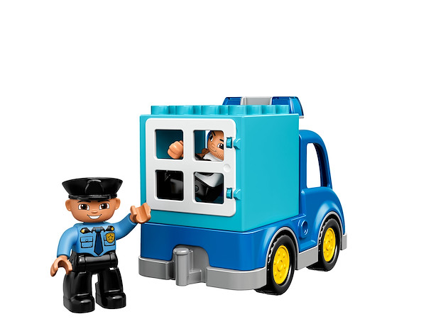 LEGO® DUPLO® Lampeggiante Elettrico Luce Blu Polizia - 10902 NUOVO