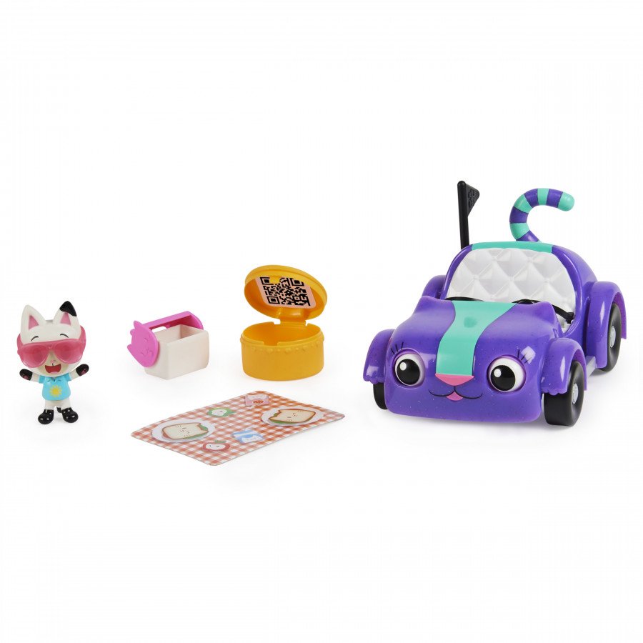 Spin Master La macchina di carlita con pandy paws playset 6062145 gabby's  dollho Personaggi e Playset 