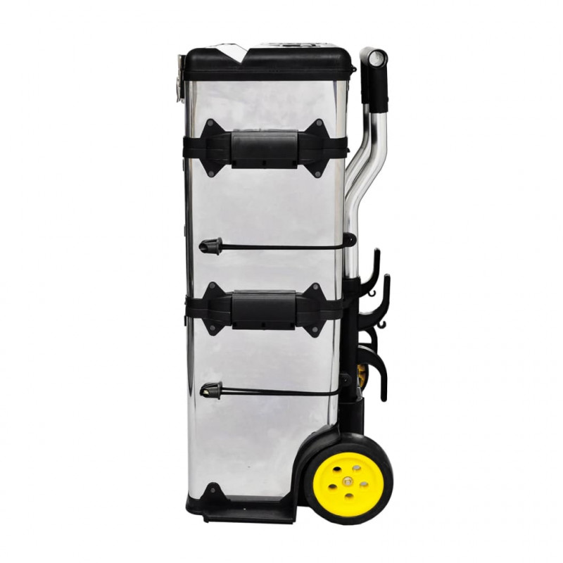 VidaXL Trolley porta attrezzi con 3 componenti Portautensili e minuteria 