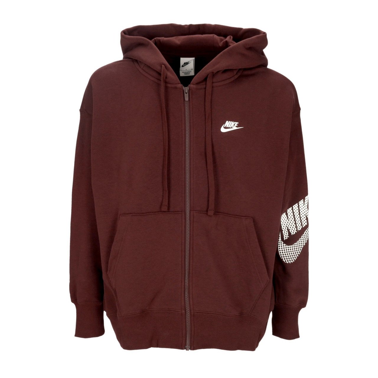 Felpa nike donna marroni online