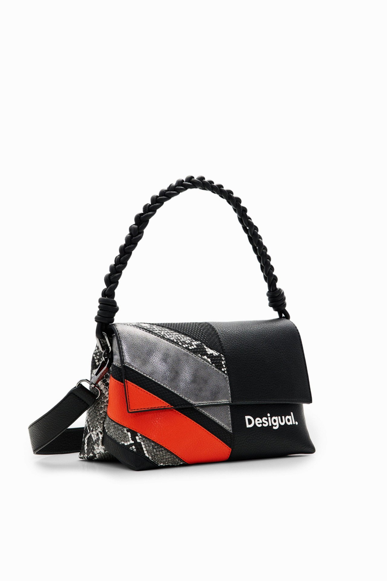 DESIGUAL, Borsa A Tracolla Cuoio Donna