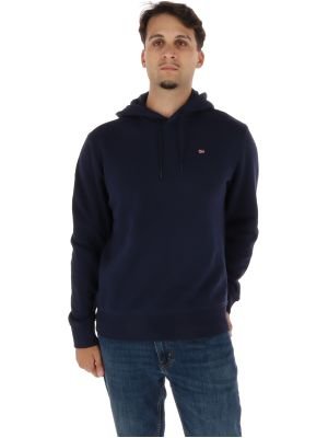 Napapijri Felpa senza zip uomo Blu S