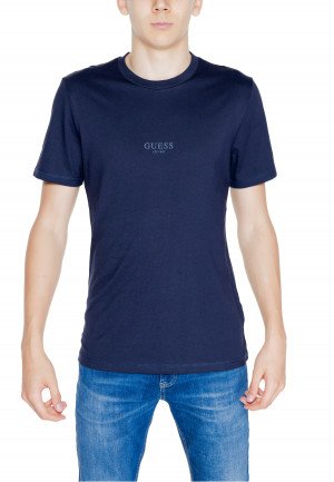 Guess T-shirt maniche corte uomo Blu XXL
