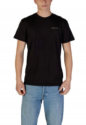 Tommy Hilfiger T-shirt maniche corte uomo Nero L