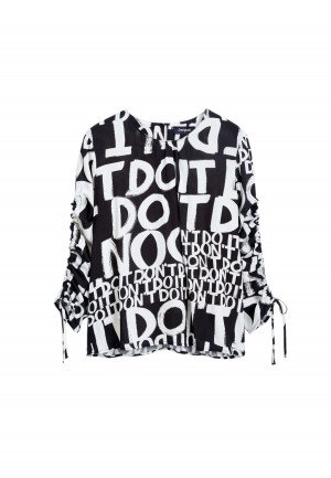 Desigual Blouse Donna XL Nero