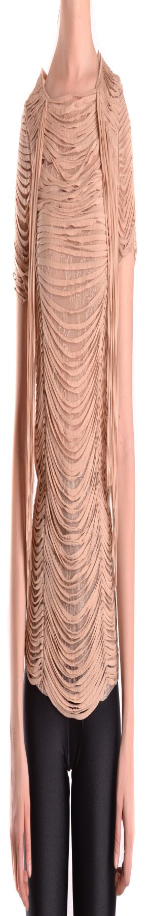 Elisabetta Franchi T-Shirt Donna 44_IT Beige
