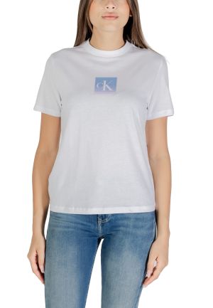 Calvin Klein T-shirt maniche corte donna Bianco L