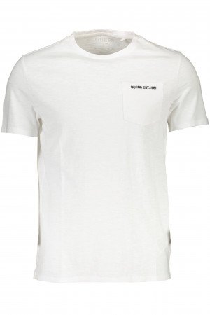 Guess T-shirt maniche corte uomo Bianco XXL