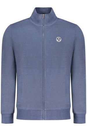 North Sails Felpa con zip uomo Blu S