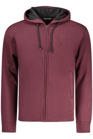 Enrico Coveri Felpa con zip uomo Rosso XL