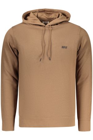 Rifle Felpa senza zip uomo Marrone L
