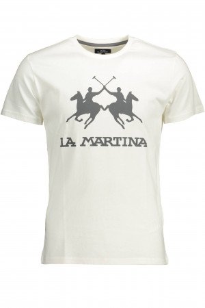 La Martina T-shirt maniche corte uomo Bianco L
