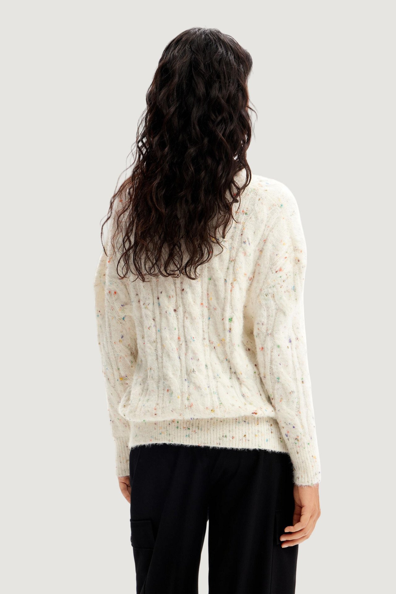 Maglione Qualità Premium Desigual Maglione Donna - Stile Unico E Colorato Maglia Desigual